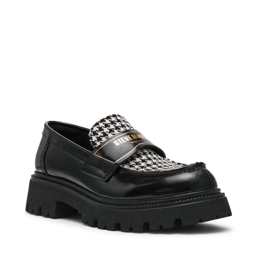 File-Away Women's Black/White Loafers