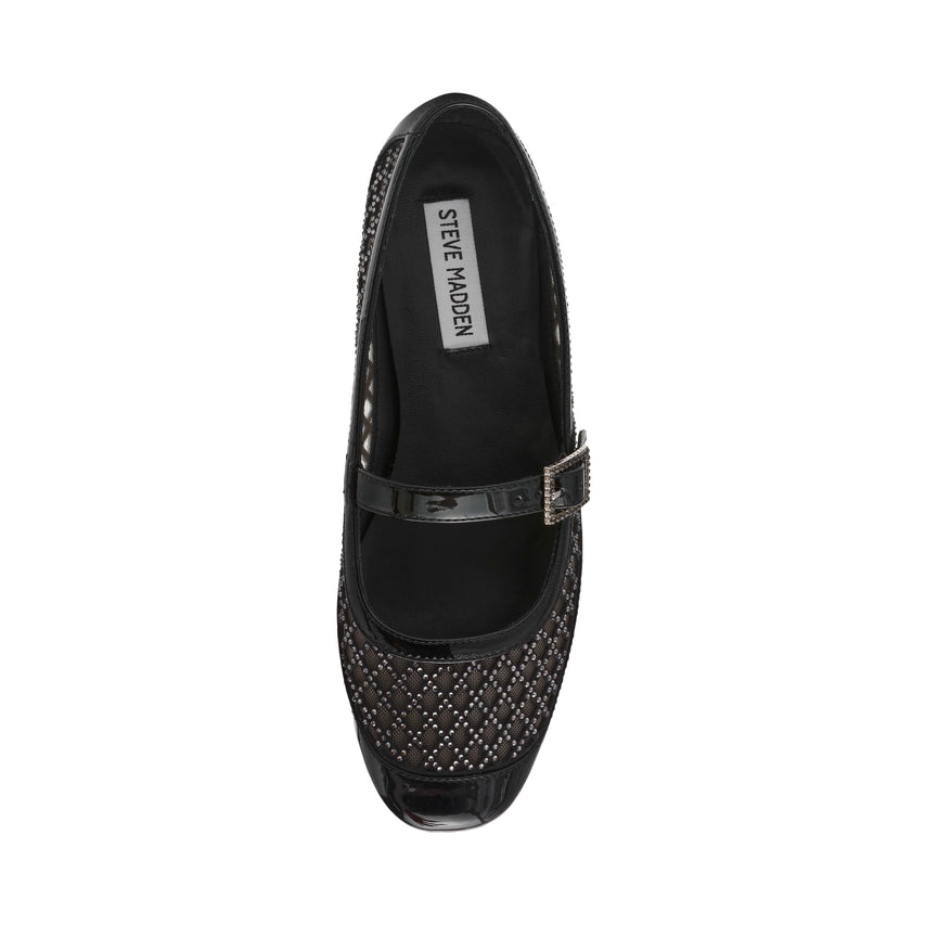 Well-Done Women's Black Patent Ballerinas - view 4