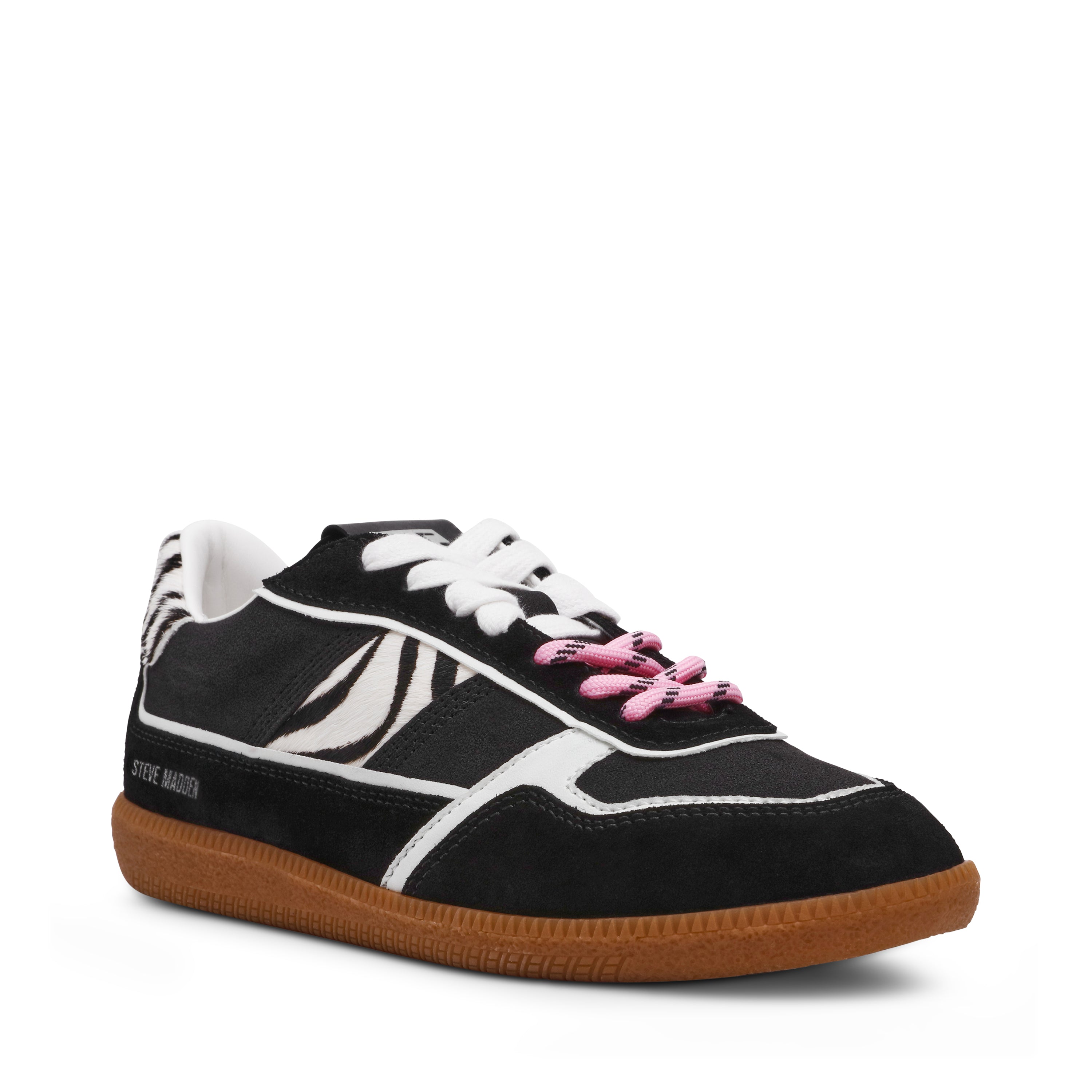 AUGUSTINE BLK/ZEBRA SNEAKERS