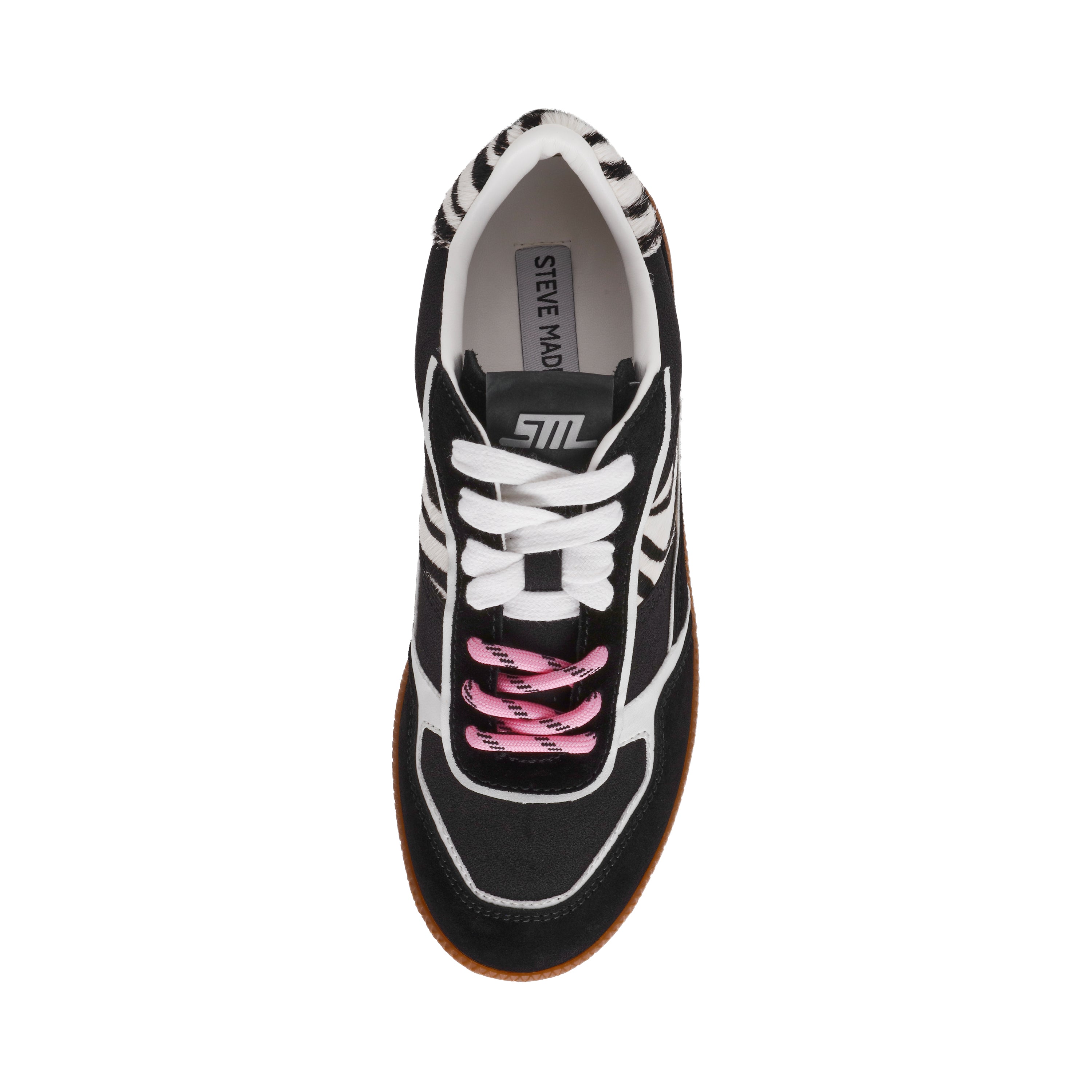 AUGUSTINE BLK/ZEBRA SNEAKERS