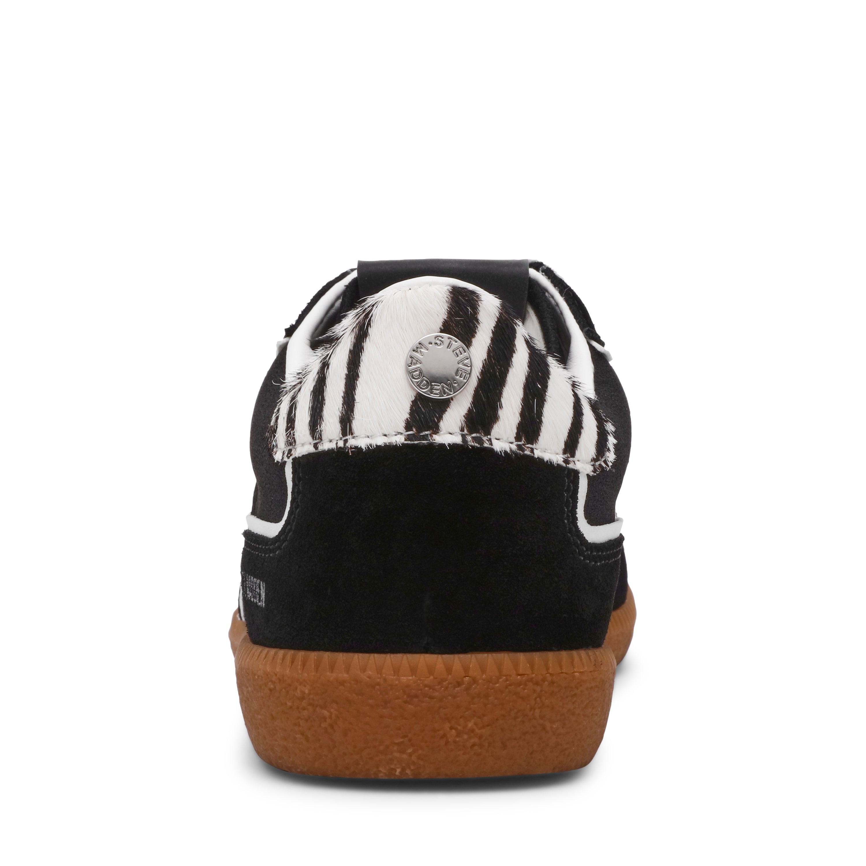 AUGUSTINE BLK/ZEBRA SNEAKERS