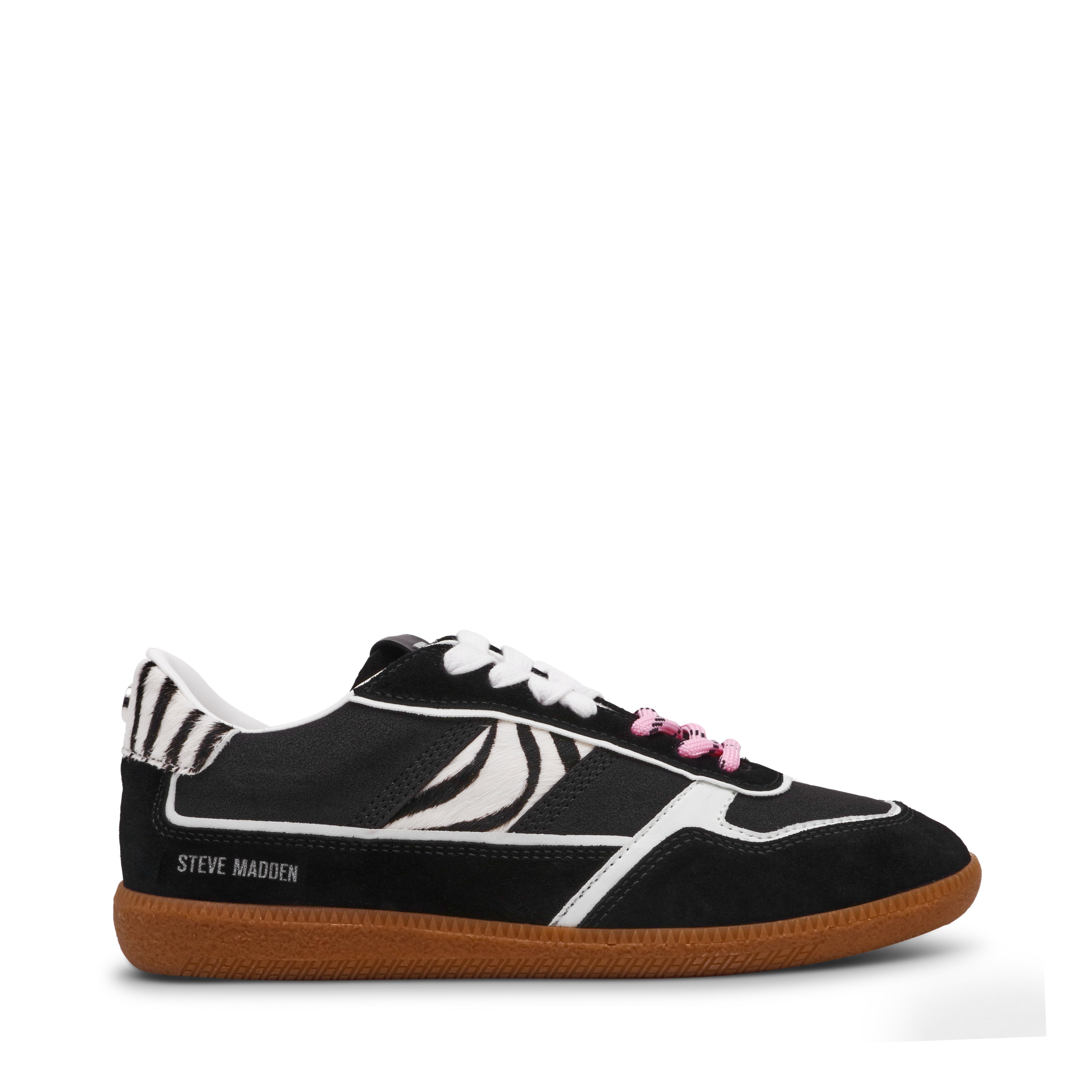AUGUSTINE BLK/ZEBRA SNEAKERS