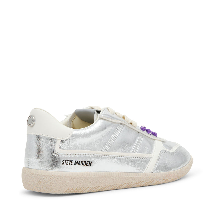 AUGUSTINE SILVER SNEAKERS