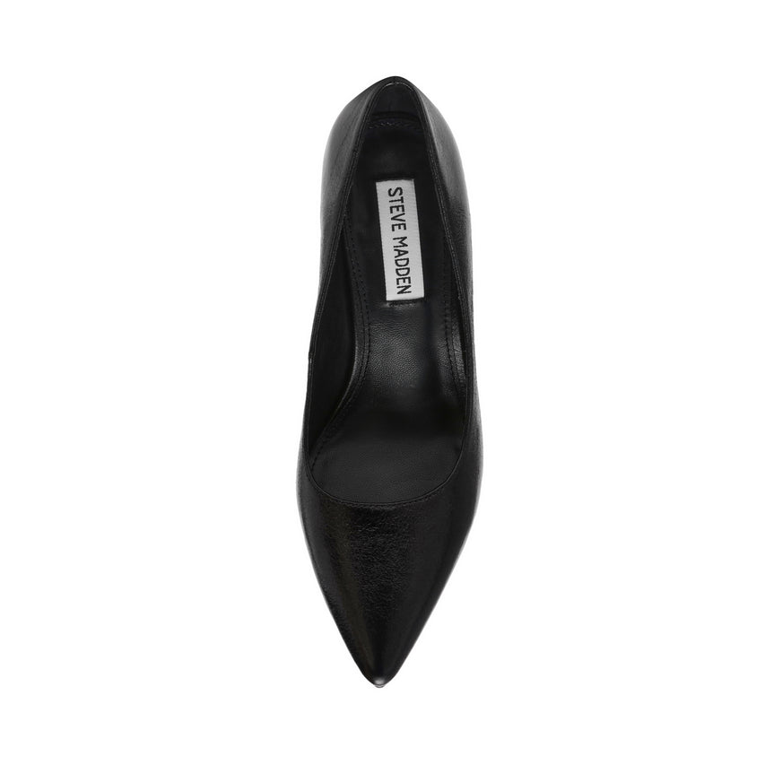 Secured Women's Black Pumps - view 3