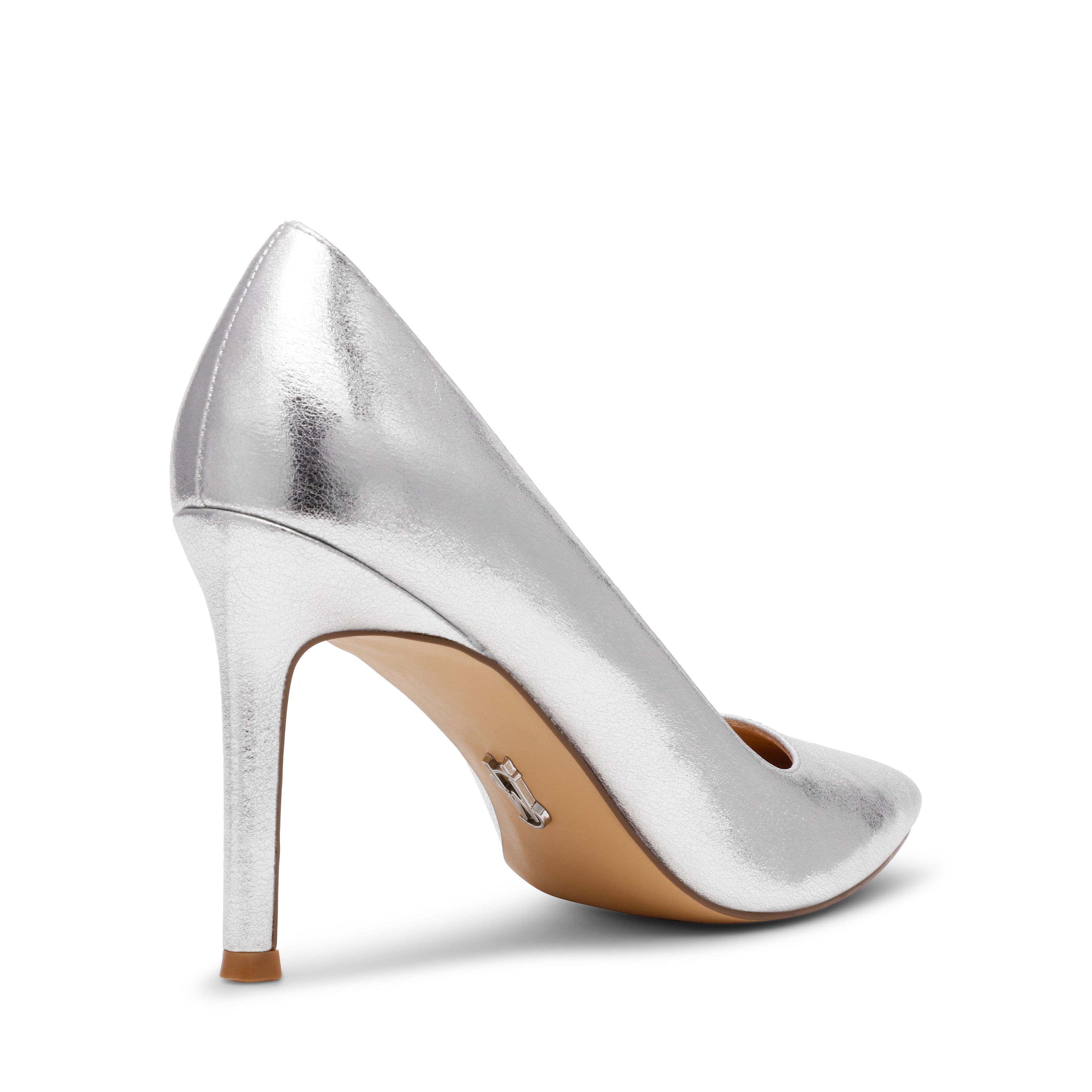 Secured Women's Silver Pumps - view 2