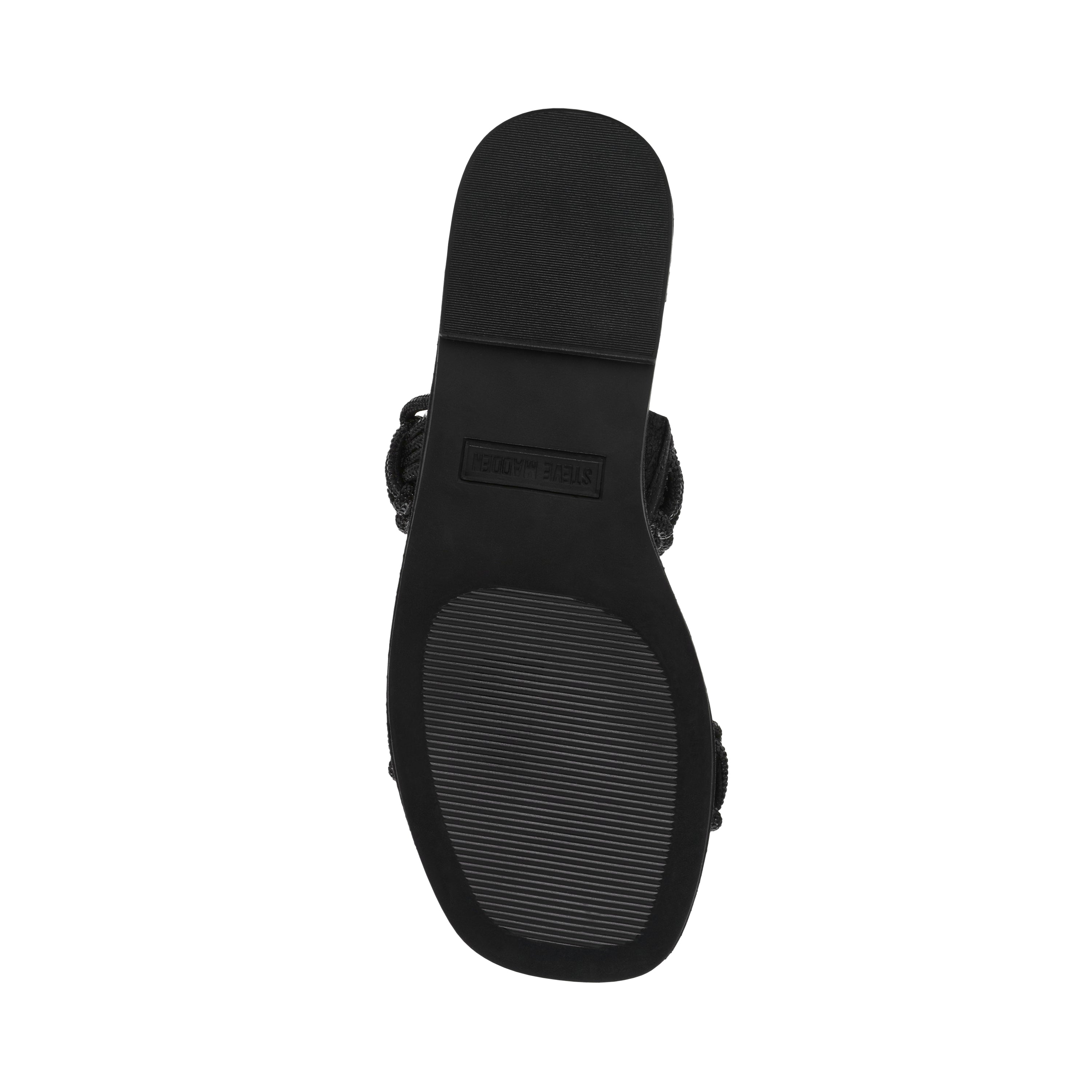 Nyssa Women's Black Flat Sandals - view 8