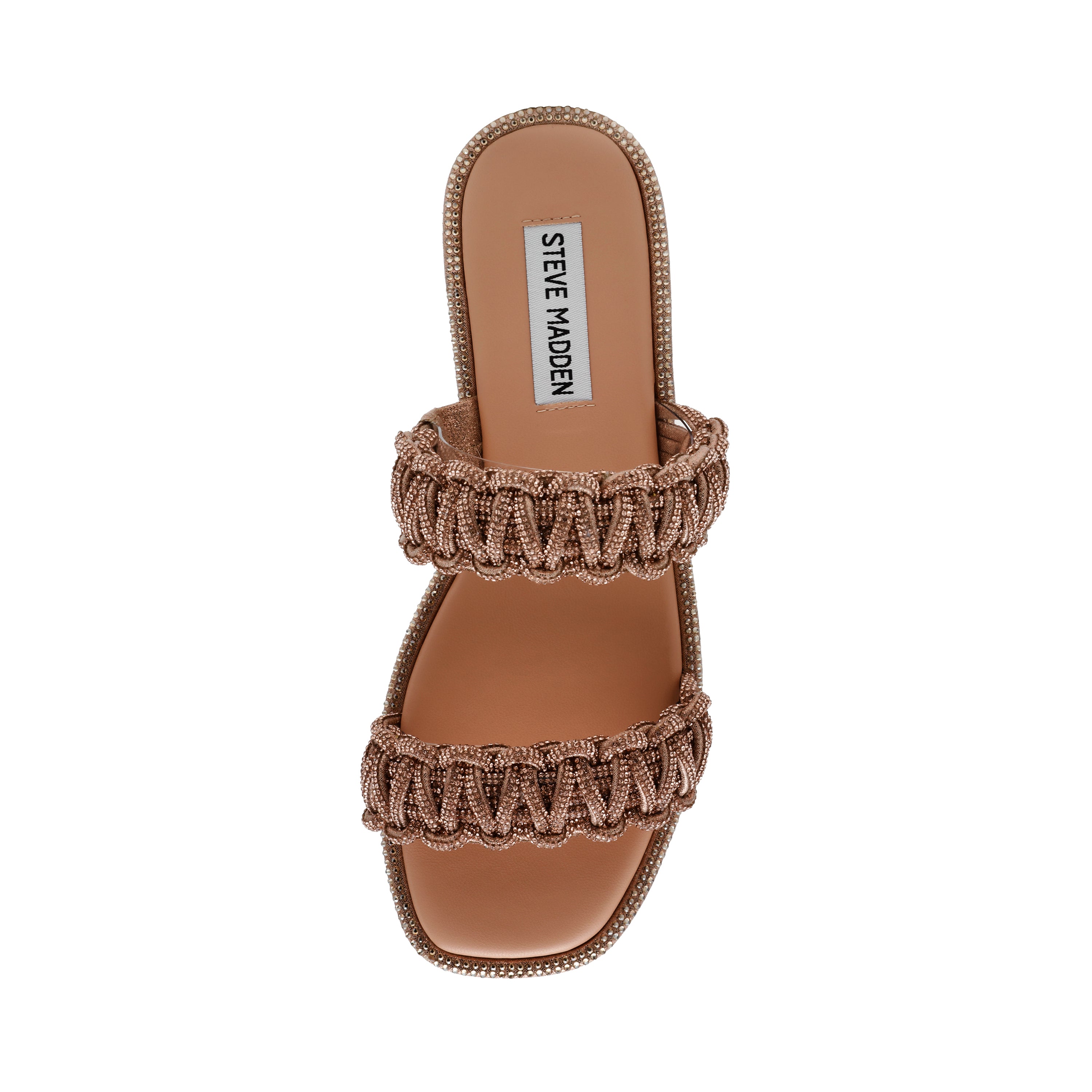 Nyssa Women's Rose Gold Flat Sandals - view 4