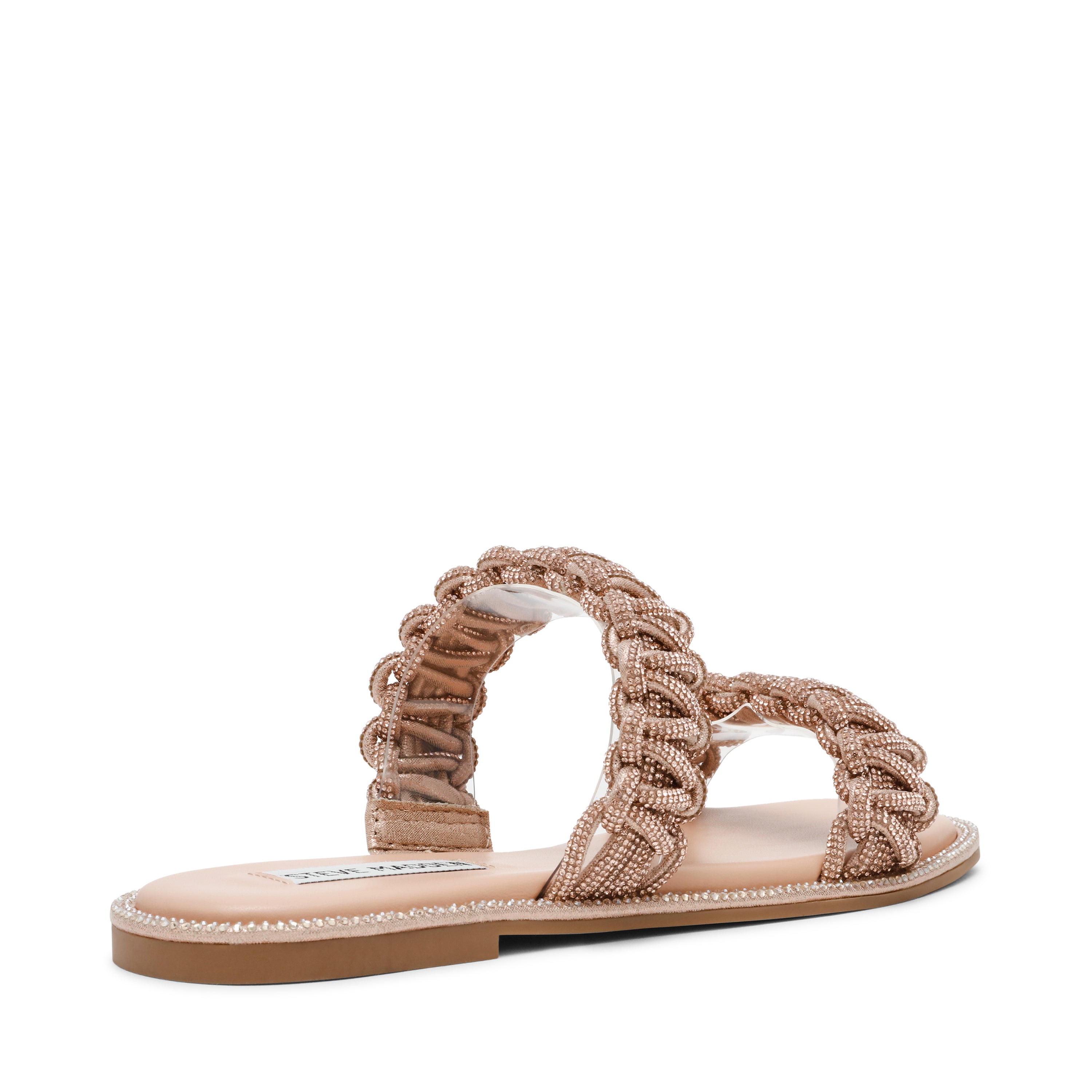 Nyssa Women's Rose Gold Flat Sandals - view 2