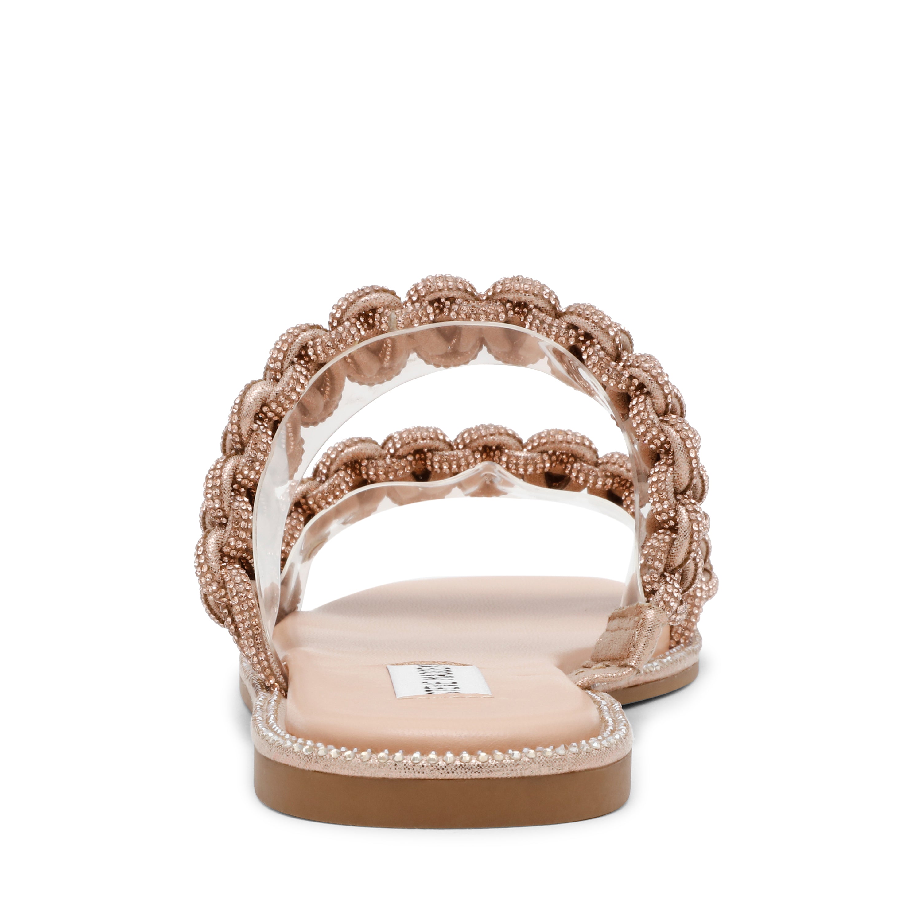 Nyssa Women's Rose Gold Flat Sandals - view 5