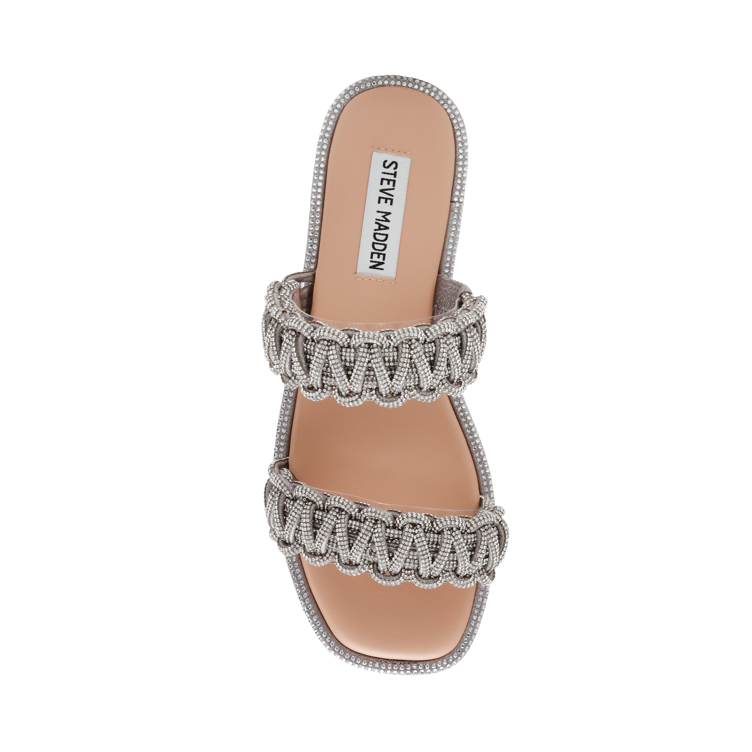 Nyssa Women's Silver Flat Sandals - view 4
