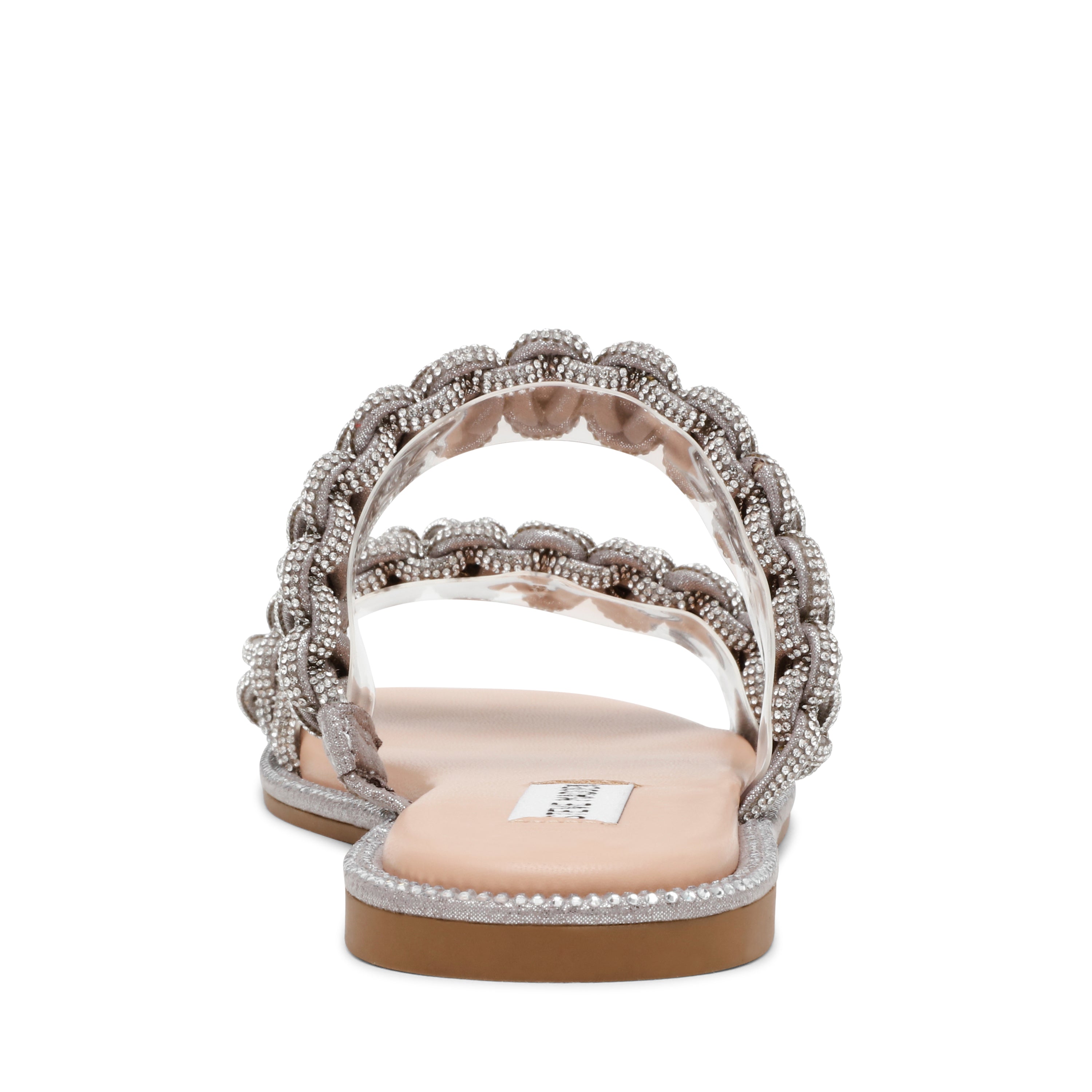 Nyssa Women's Silver Flat Sandals - view 5