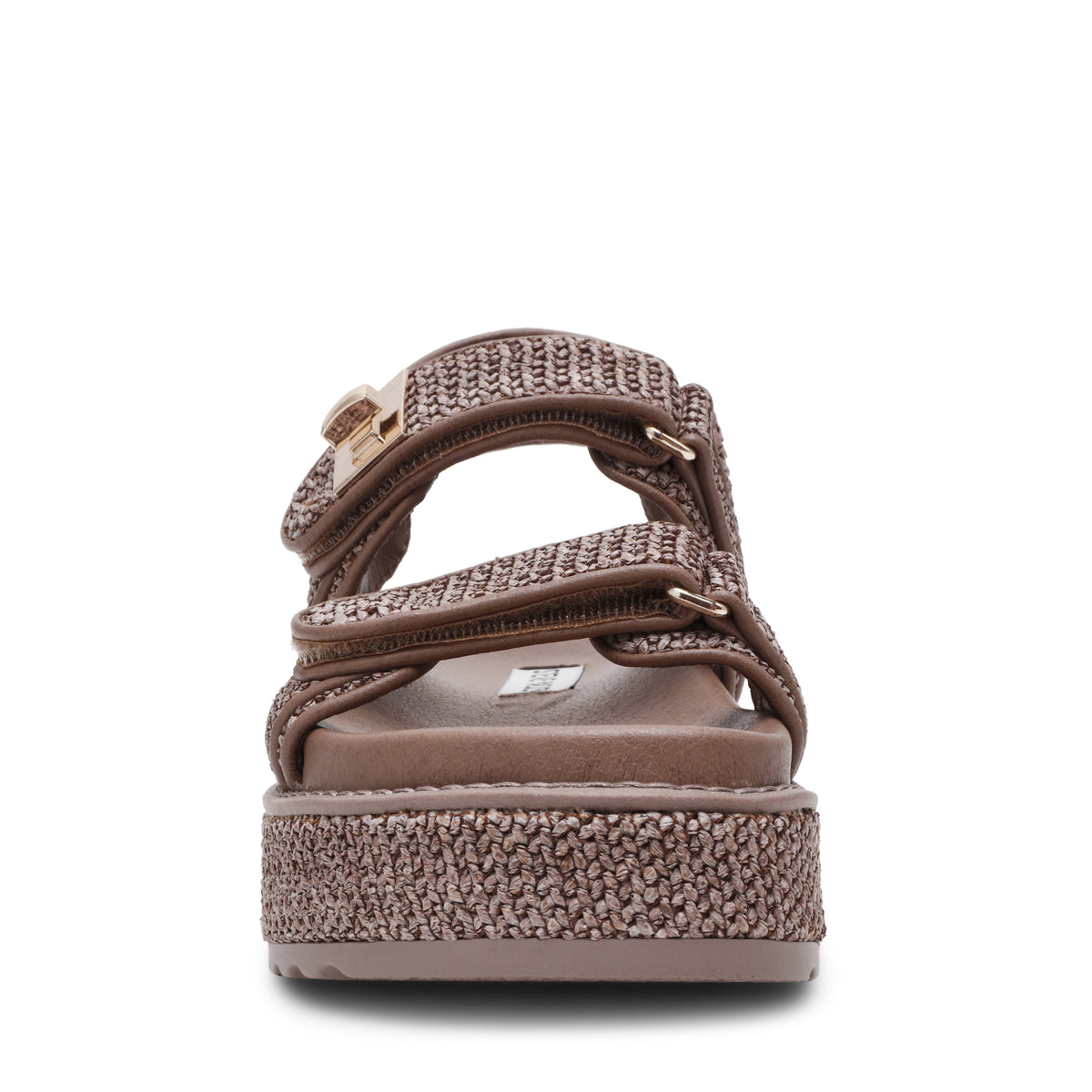 Bigmona Women's Charcoal Flat Sandals - view 6
