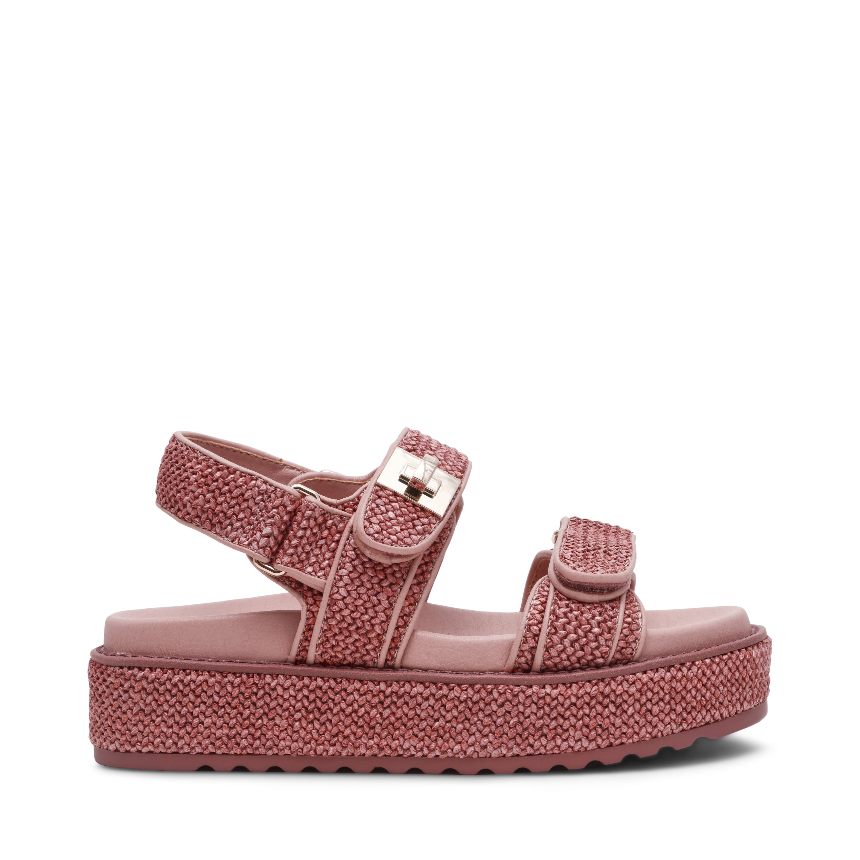 Bigmona Women's Dusty Pink Flat Sandals - view 7