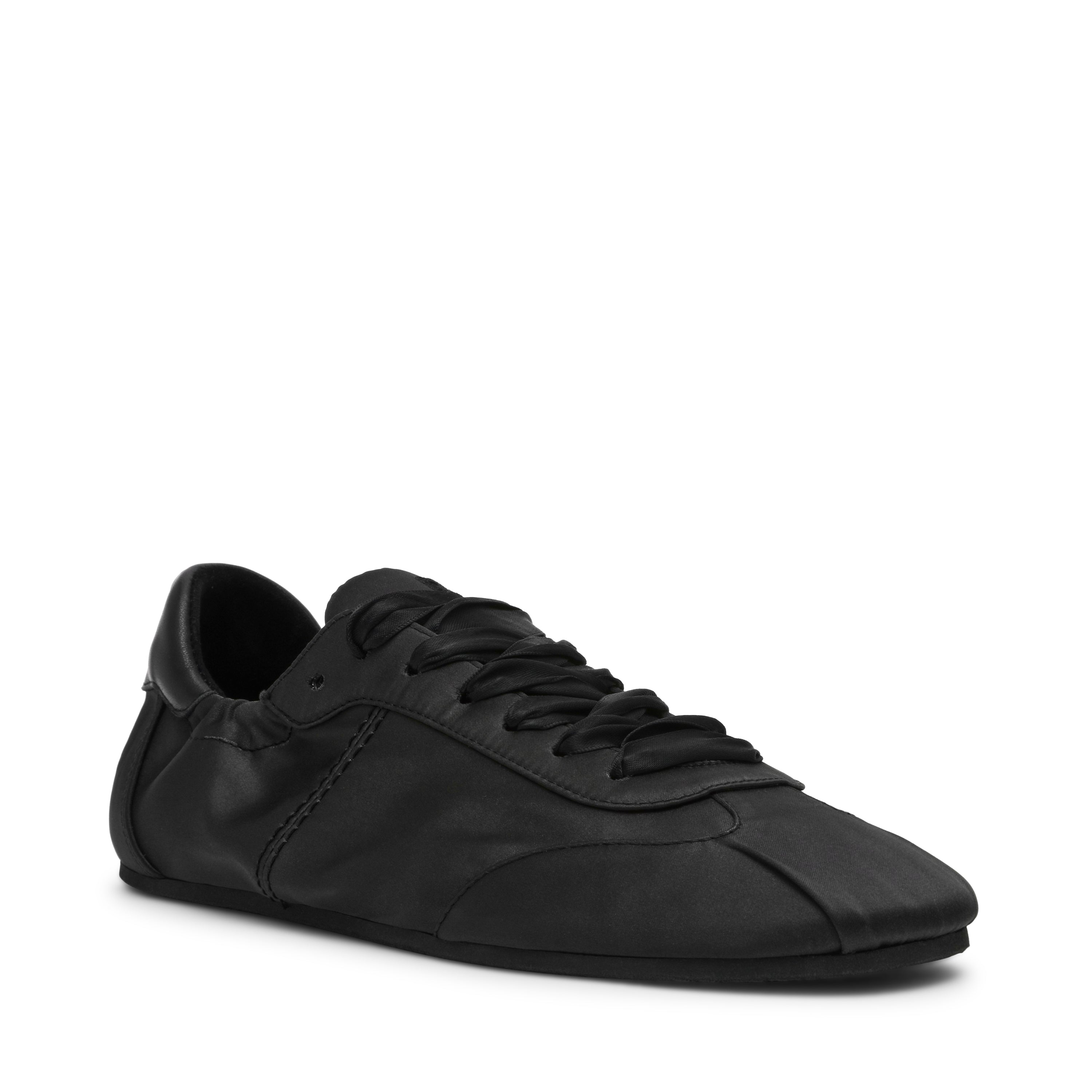 ARTISTE BLK SATIN SNEAKERS