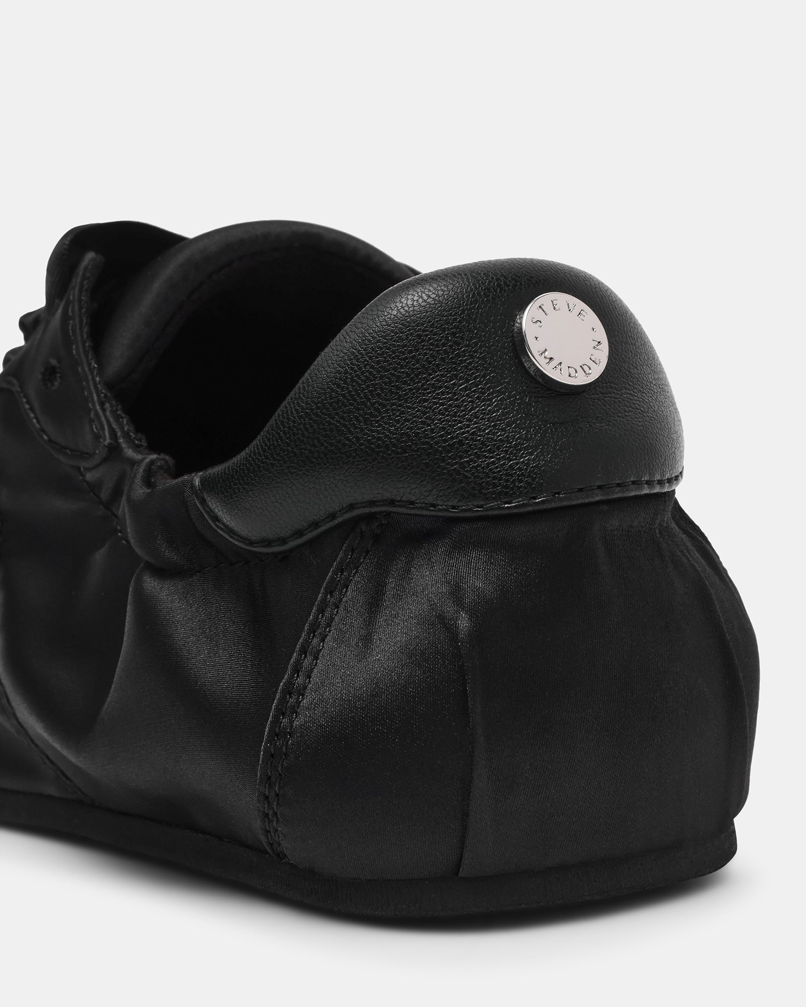 ARTISTE BLK SATIN SNEAKERS