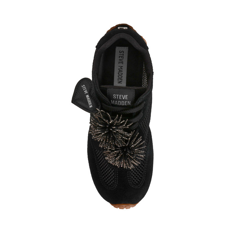 Coheart Black Women's Low Top Sneakers - view 3