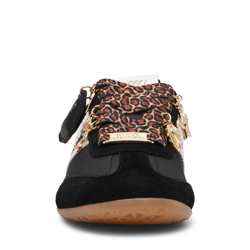 Bassett Black Women's Low Top Sneakers - view 5
