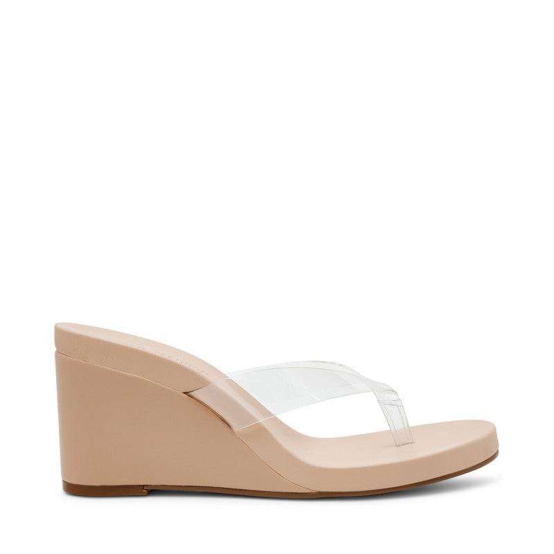 Steve Madden Playing-J clear nude occasion heels, product view 1