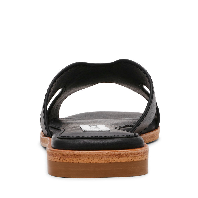 Bond St Black Women's Flat Sandals - view 4