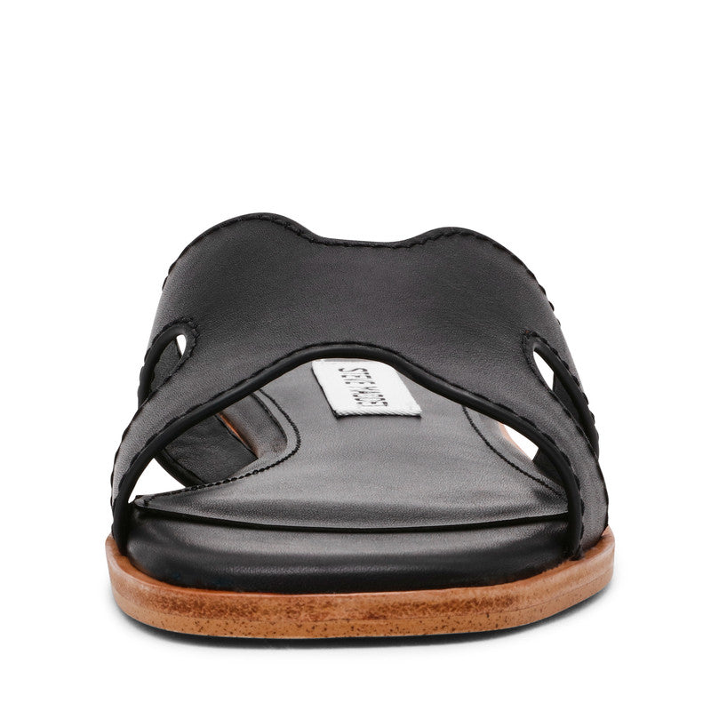 Bond St Black Women's Flat Sandals - view 5