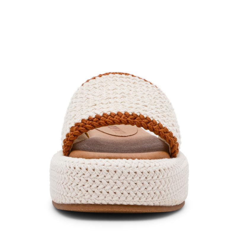 Beachy-W Tan Women's Flat Sandals