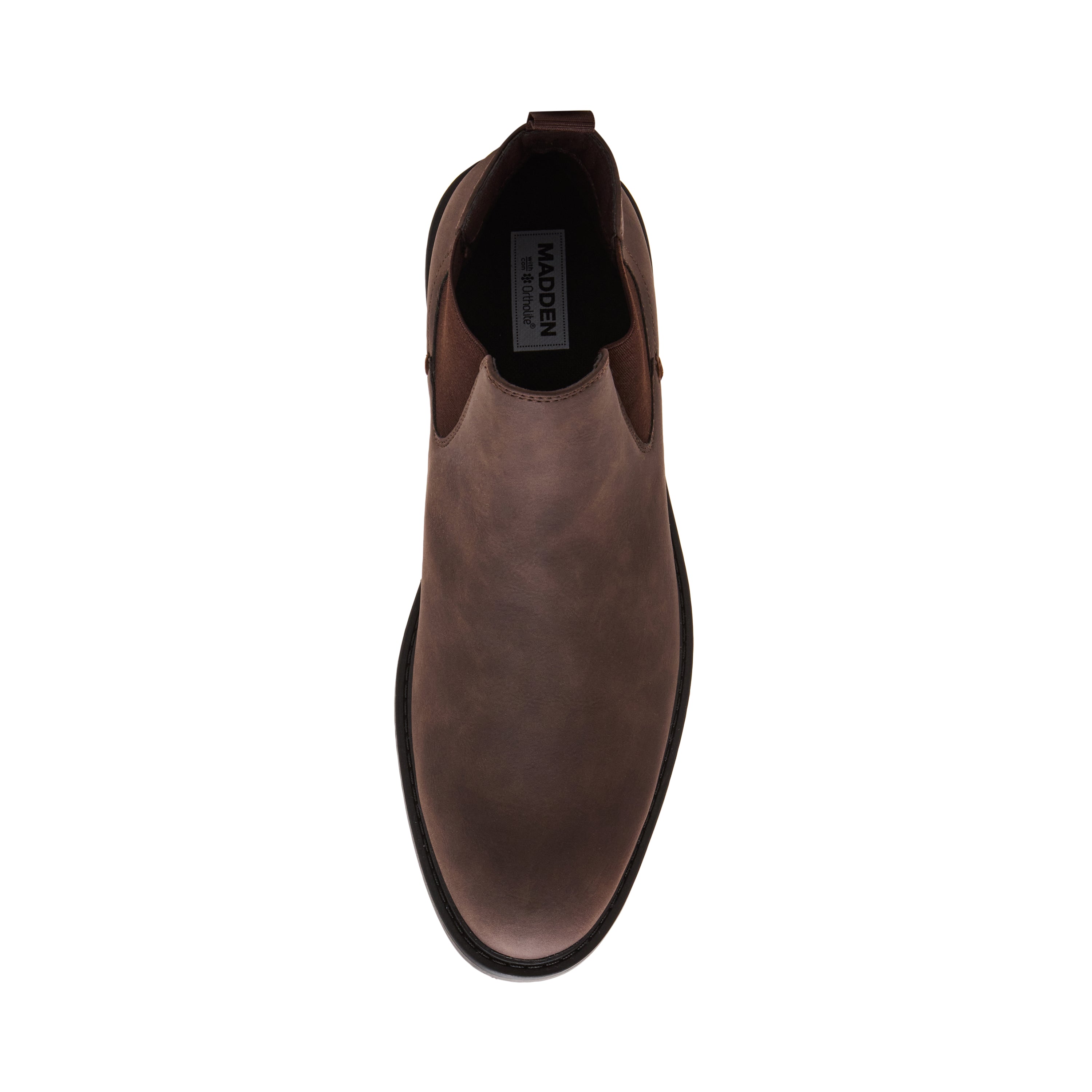 Mslikk Men's Brown Chelsea Boots
