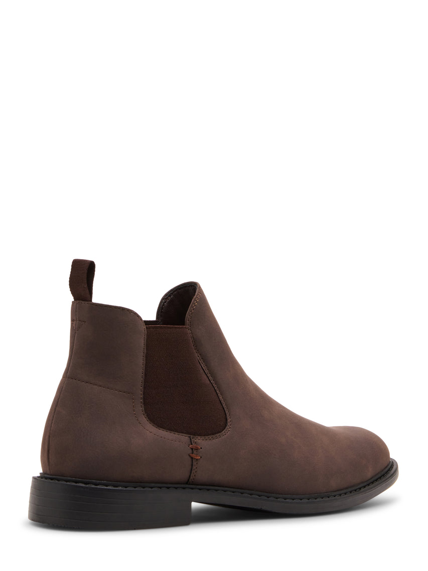 Mslikk Men's Brown Chelsea Boots