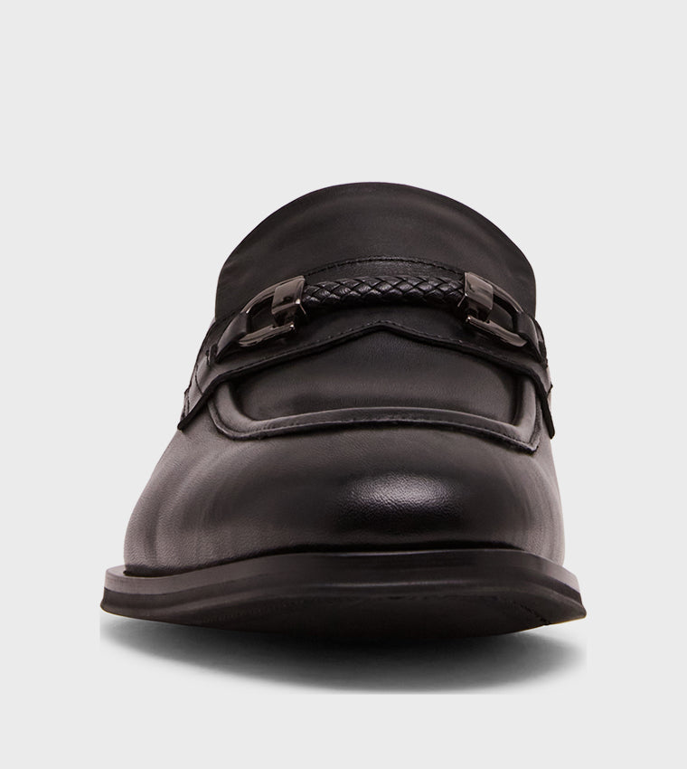 ALBERT BLACK LOAFERS & MOCASSINS