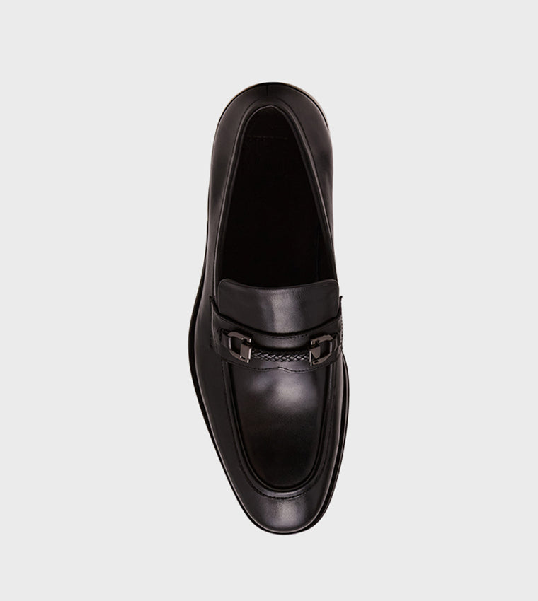 ALBERT BLACK LOAFERS & MOCASSINS