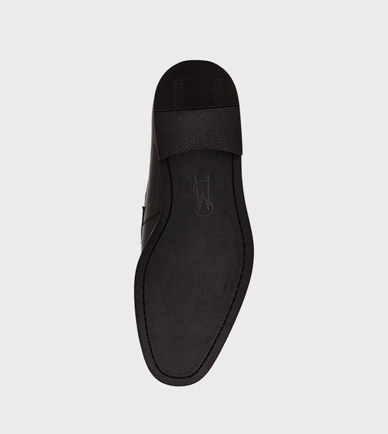 ALBERT BLACK LOAFERS & MOCASSINS