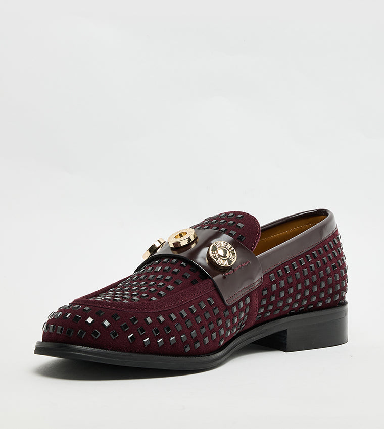 Lazare-N Men's Wine Loafers & Mocassins - view 2