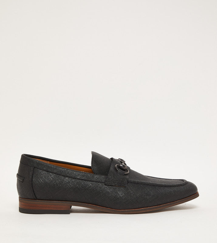 Mbanks Black Men's Monk Shoes