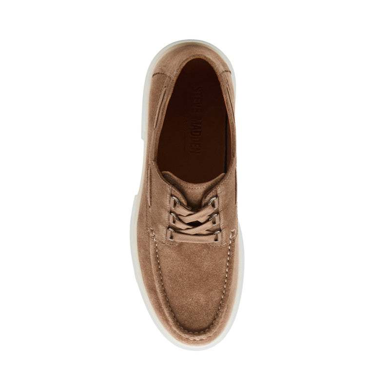 Ledger Men's Taupe Lace-Up Shoes