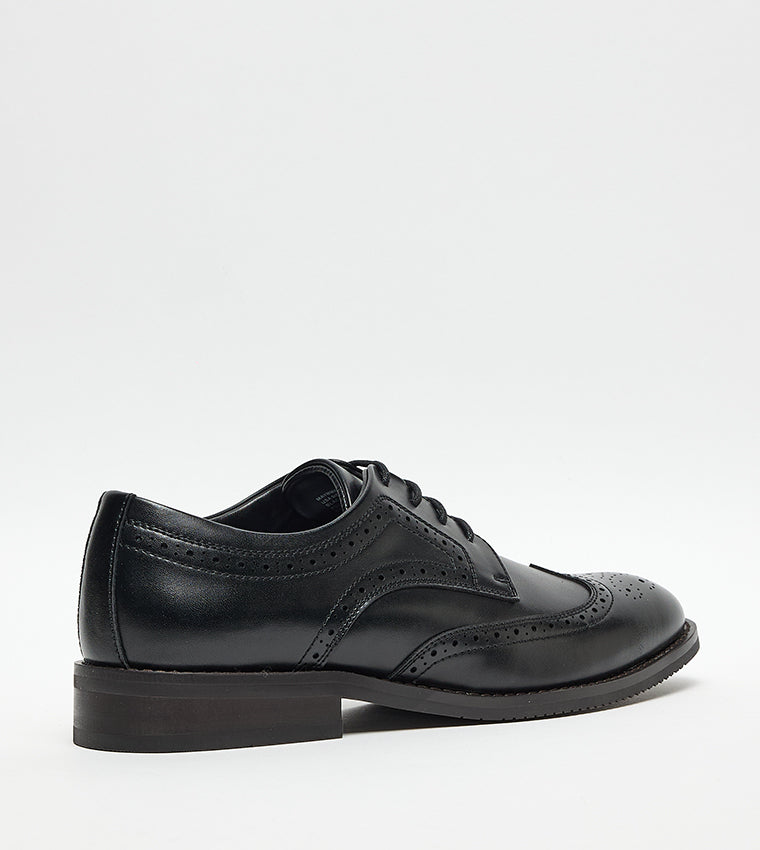 Maymmers Black Men's Formal Lace-Up Shoes - view 3