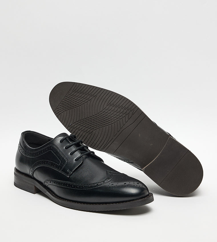 Maymmers Black Men's Formal Lace-Up Shoes - view 4