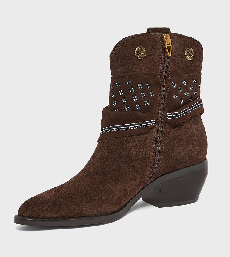 Mekala Dark Brown Women's Boots - view 3