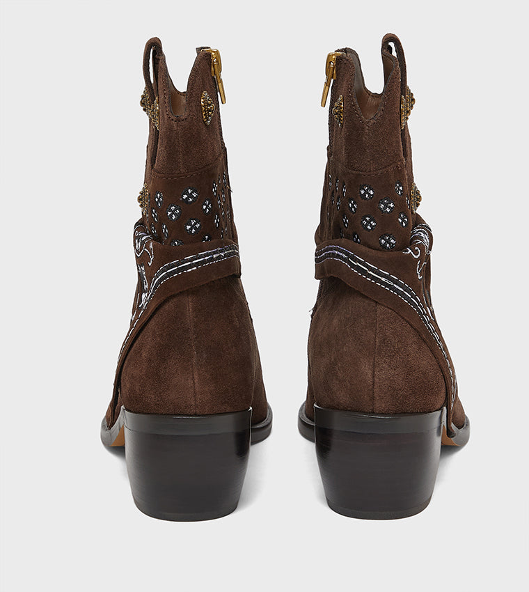 Mekala Dark Brown Women's Boots - view 5