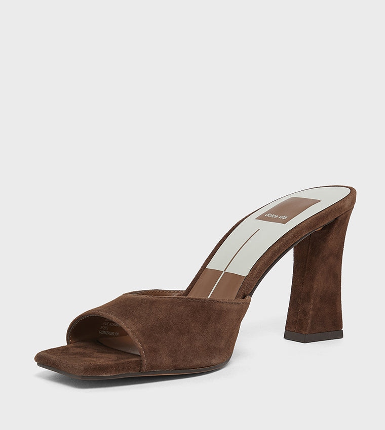 Thamid Dark Brown Women's Flat Sandals - view 2