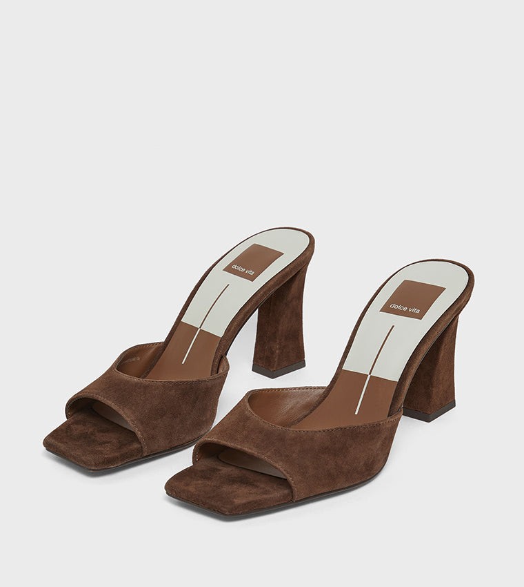 Thamid Dark Brown Women's Flat Sandals - view 4