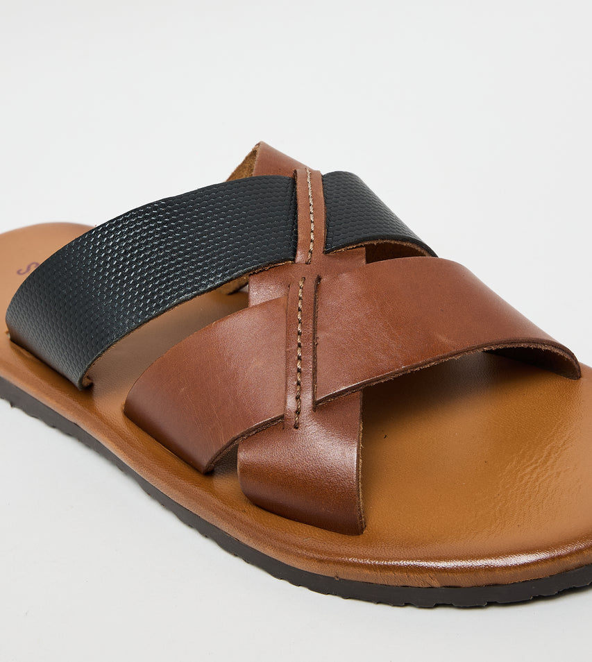 ARABIC SANDALS MXS-26709 TAN