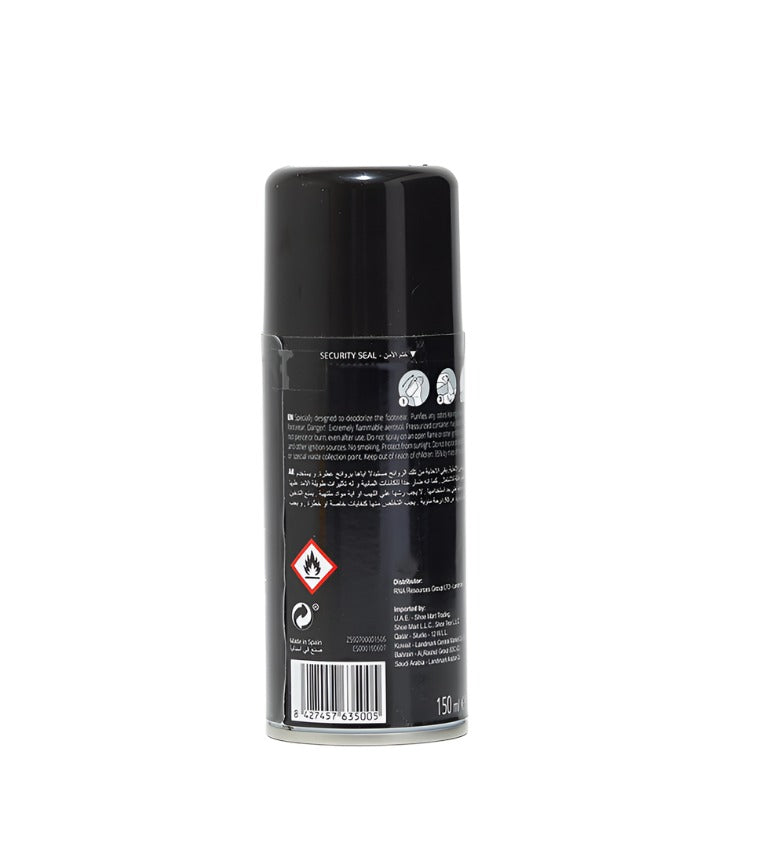 DEO SHOE SPRAY BLACK