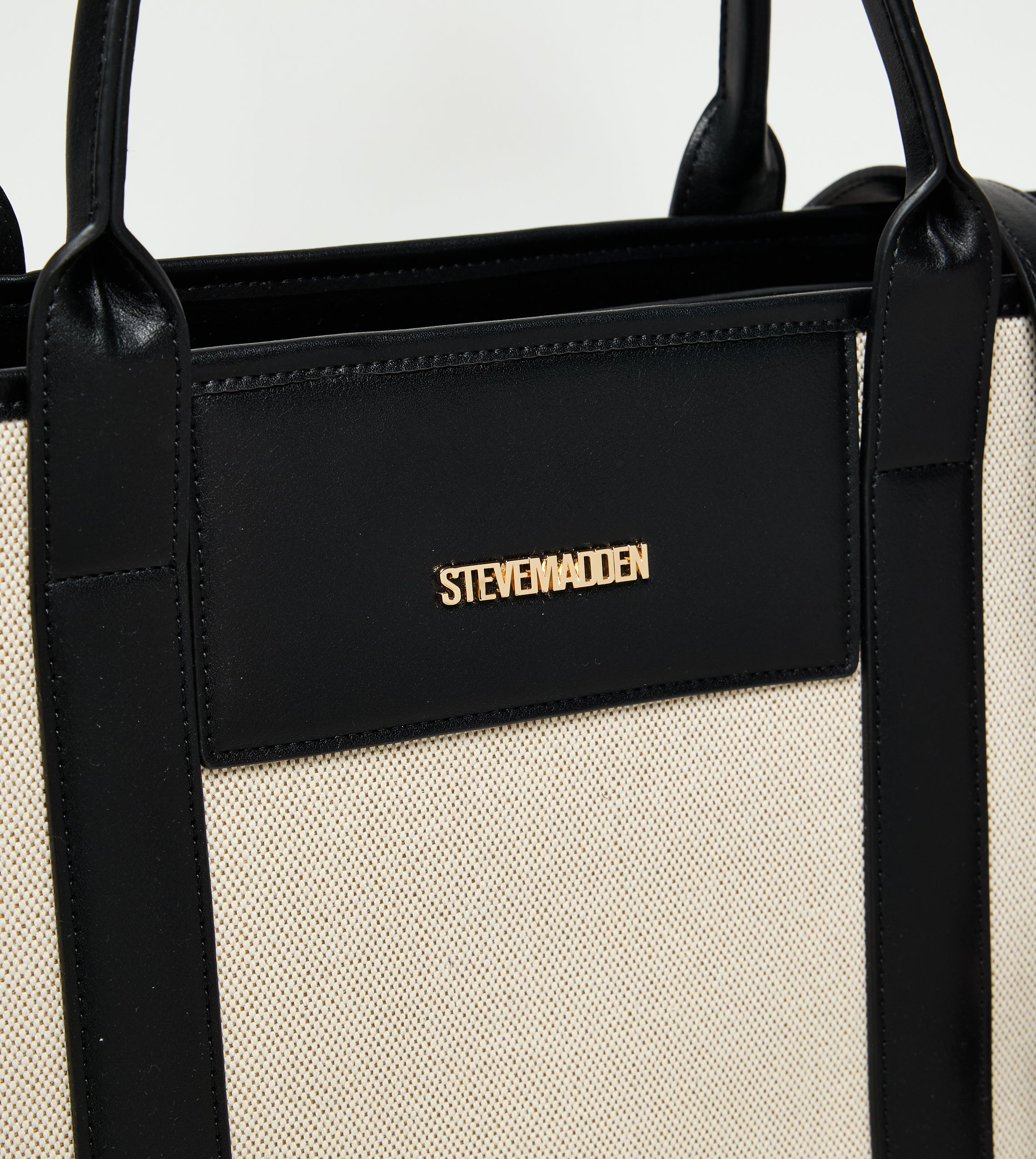 SM906606-1 BLACK TOTE BAG