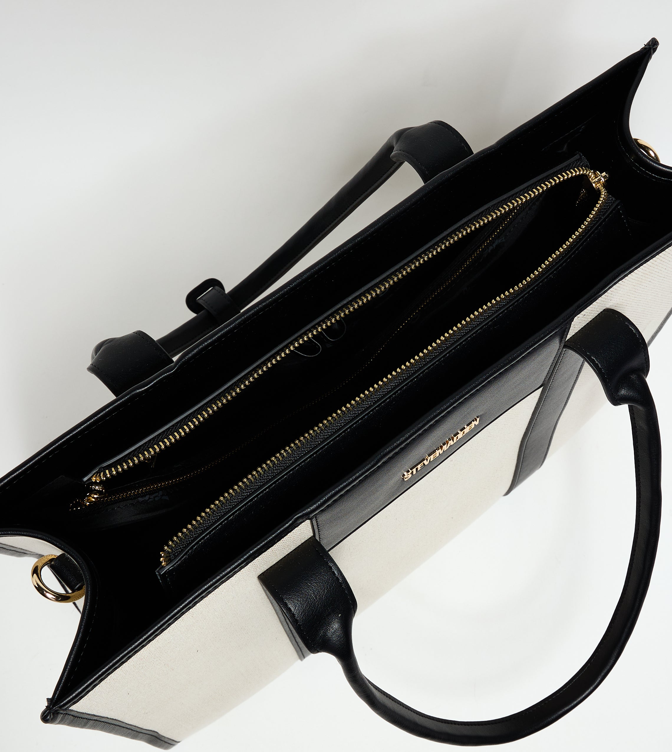 SM906606-1 BLACK TOTE BAG