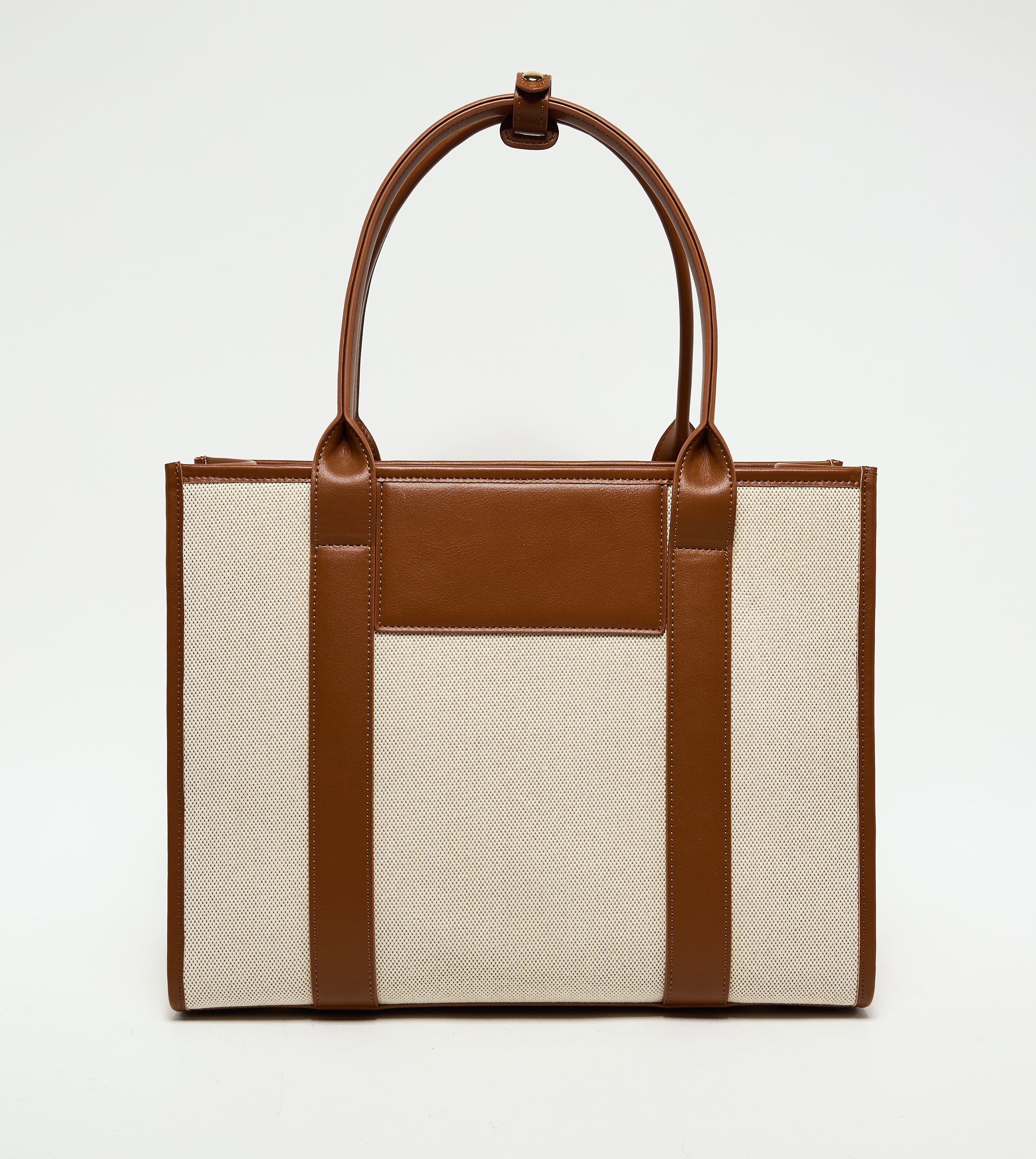 MINIMALIST BROWN TOTE BAG