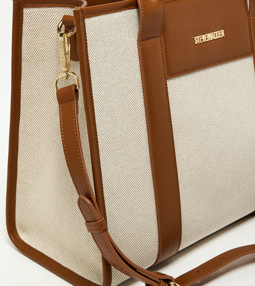 MINIMALIST BROWN TOTE BAG