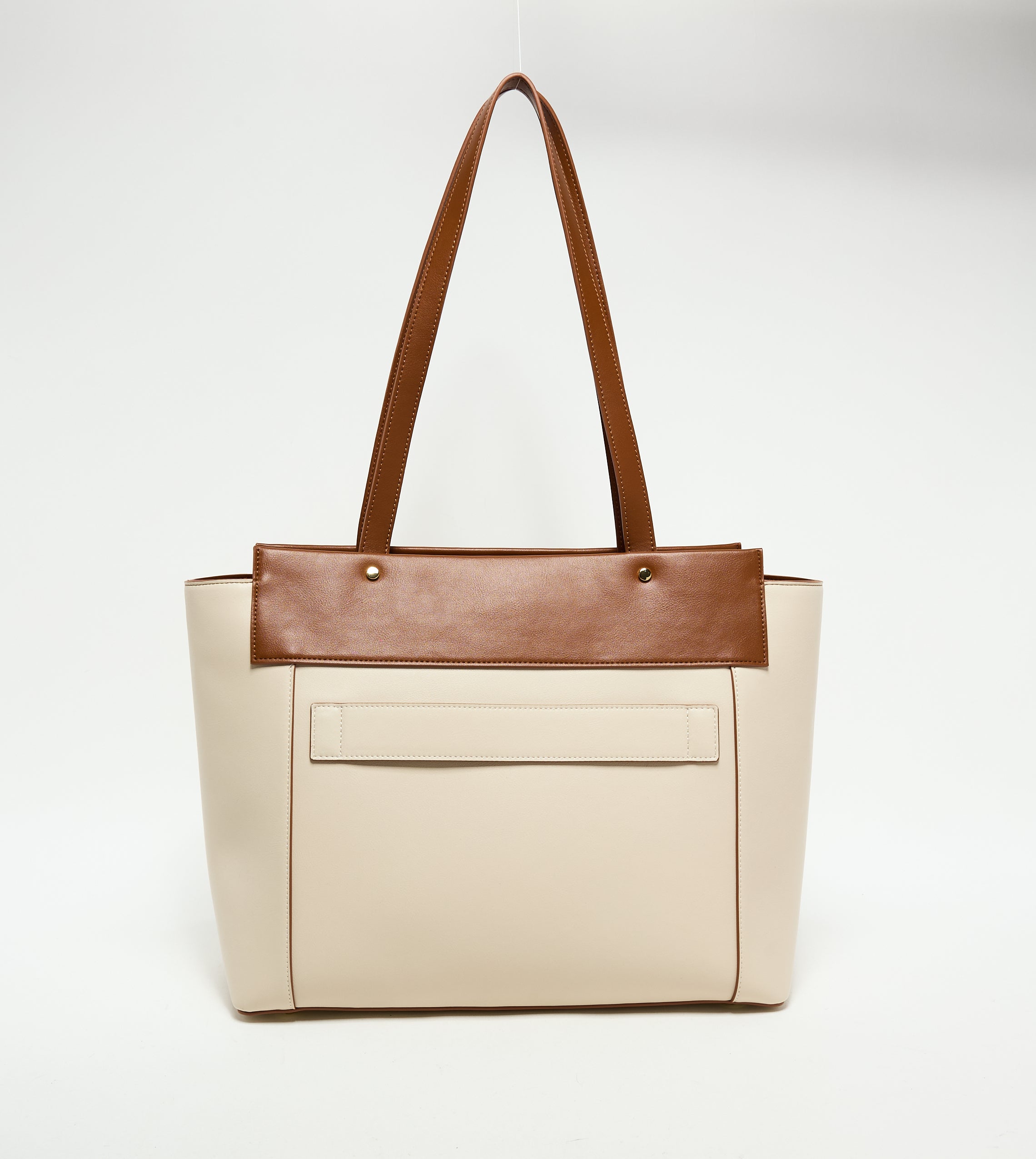 MINIMALIST BROWN TOTE BAG