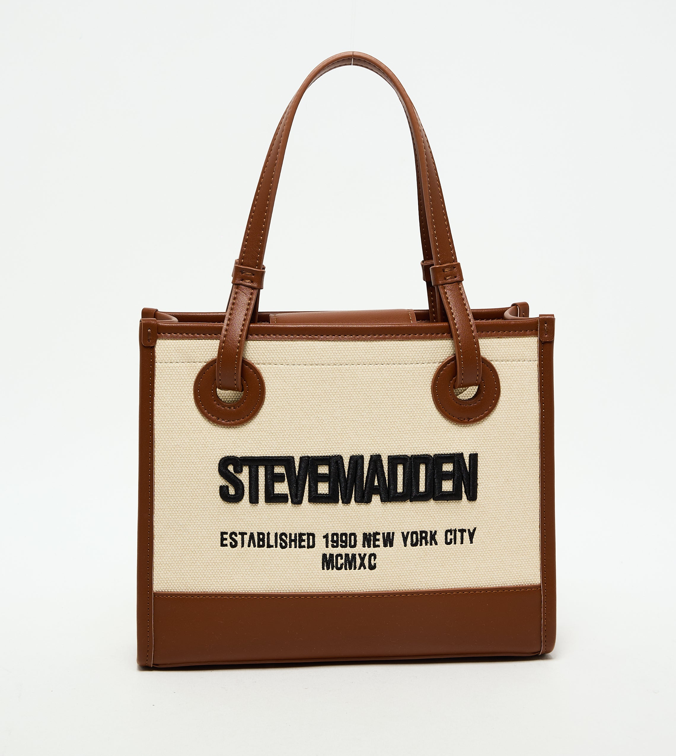 CARRYALL LOGO OFF WHITE TOTE BAG