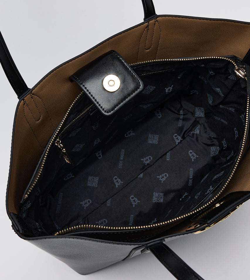 Eveyrday Women's Black Tote Bag