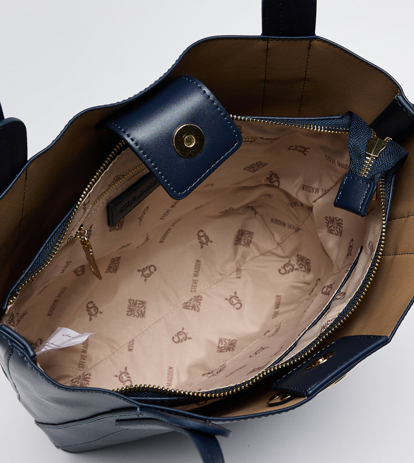 EVERYDAY TOTE BAG NAVY BLUE