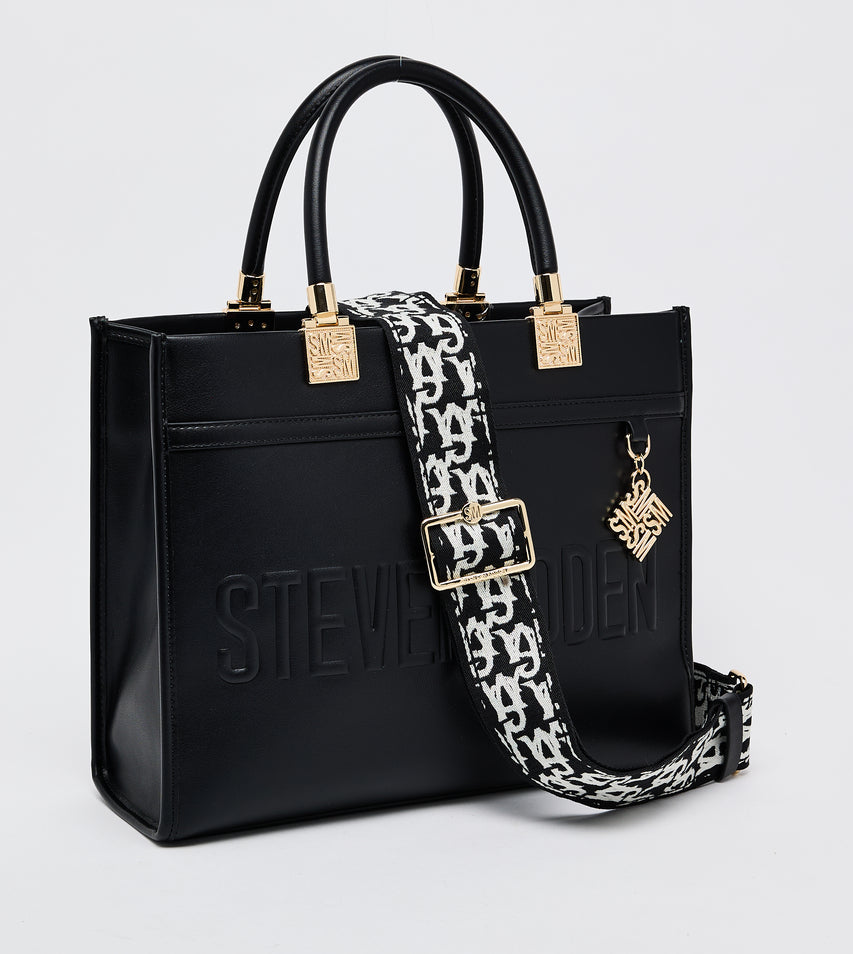 EVERYDAY BLACK TOTE BAG - view 3